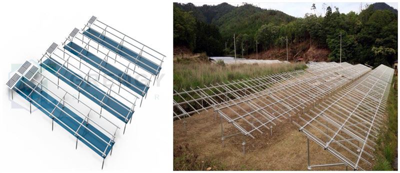 ground screw pile solar structure_ ground screw pile solar structure_