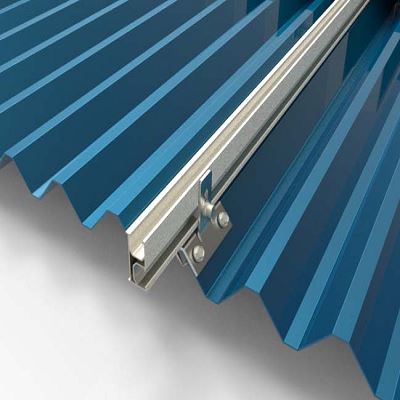 Trapezoidal solar clamps for solar modules