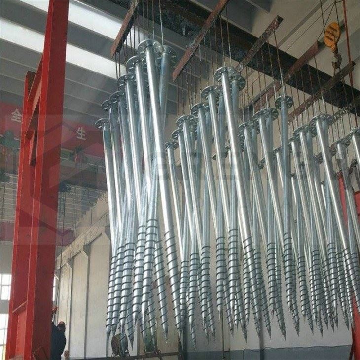 Ground Screw Pile For Ground Solar Panel Mounting System