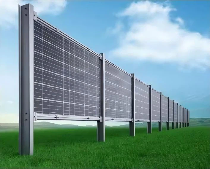 Space-Saving Vertical Agri-PV Mounting high quality