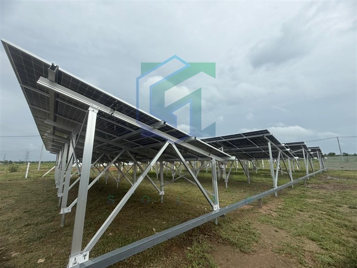 Aluminum Ground Mount System For Solar Farms | Pre-Engineered Installation Framework suppliers