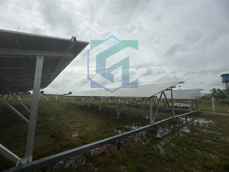 Aluminum Solar Ground Mounting Systems | Solar Farms/residential & Commercial factory