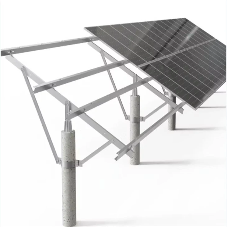 Concrete Piles Solar Mounting