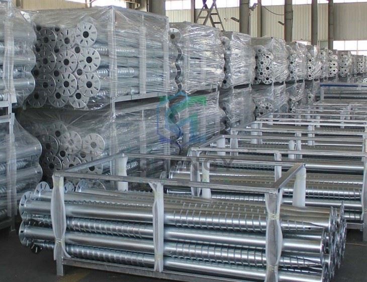 Galvanized Helical Piles