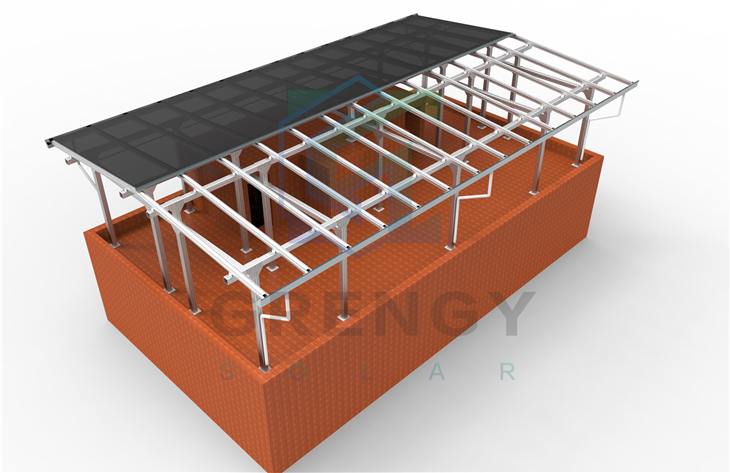 Green Infrastructure Made Durable: Aluminum Canopy For Commercial And Residential Use suppliers