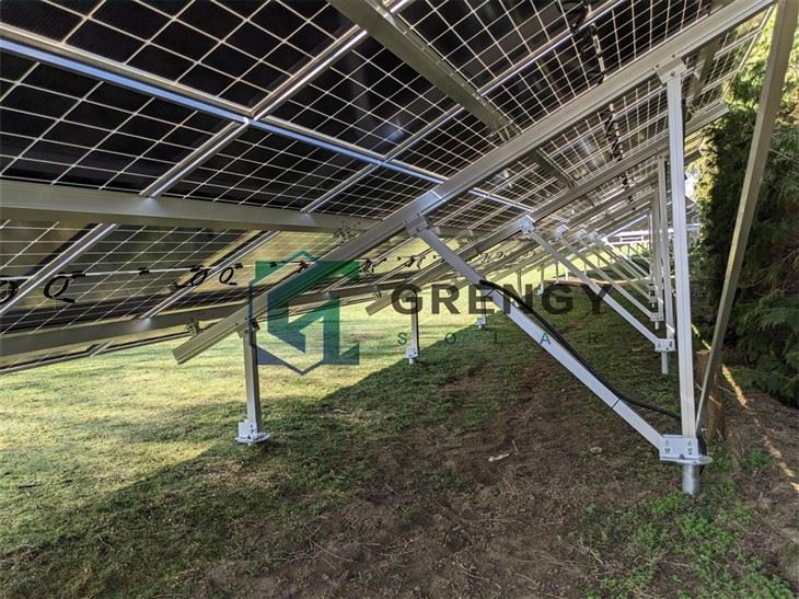 Ground-mounted Solar Aluminum Structure