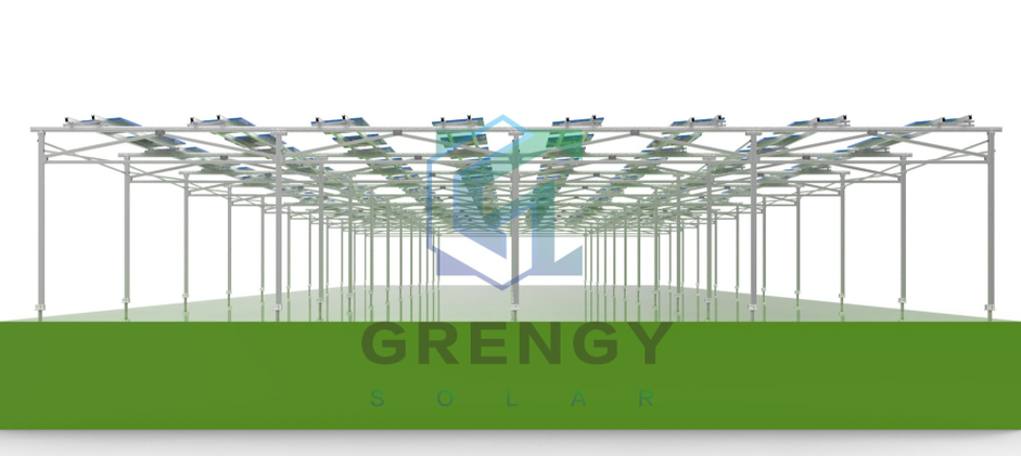 Agriculture solar farm mounting system Agriculture solar farm mounting system