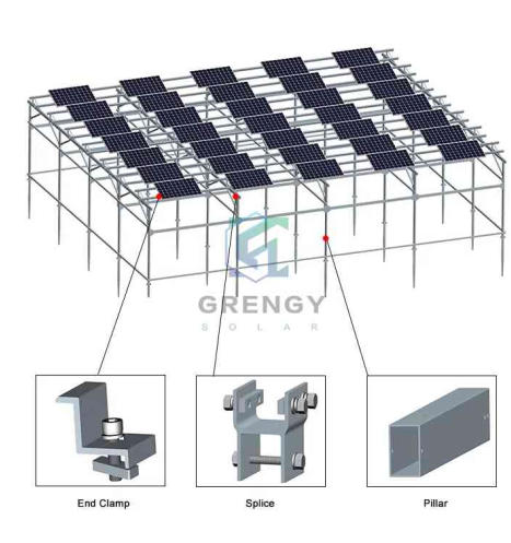 agriculture solar farm mounting structure agriculture solar farm mounting structure