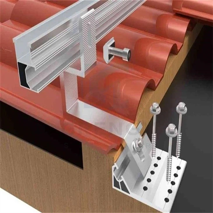 Solar Roof Hook Mounting System - Aluminum (Weather Proof) factory