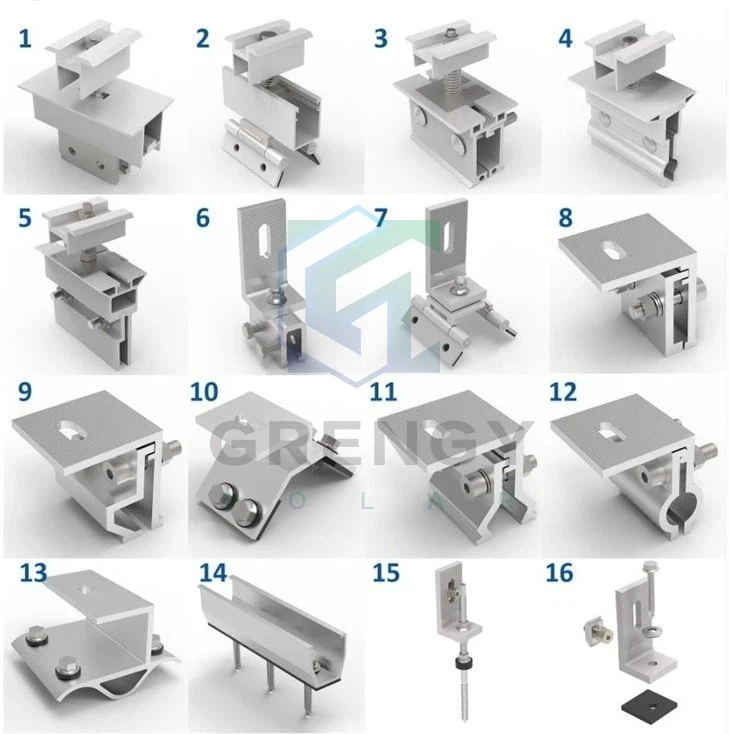 Standing Seam Roof Solar Panels Mounting Kits