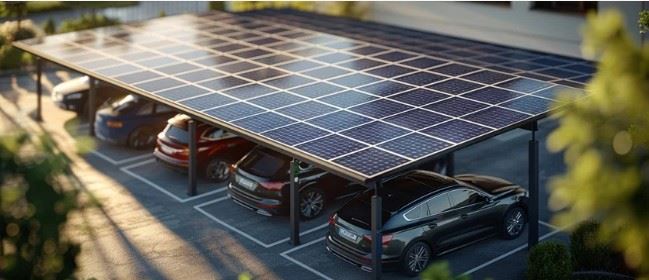 T-Shaped Solar Carport